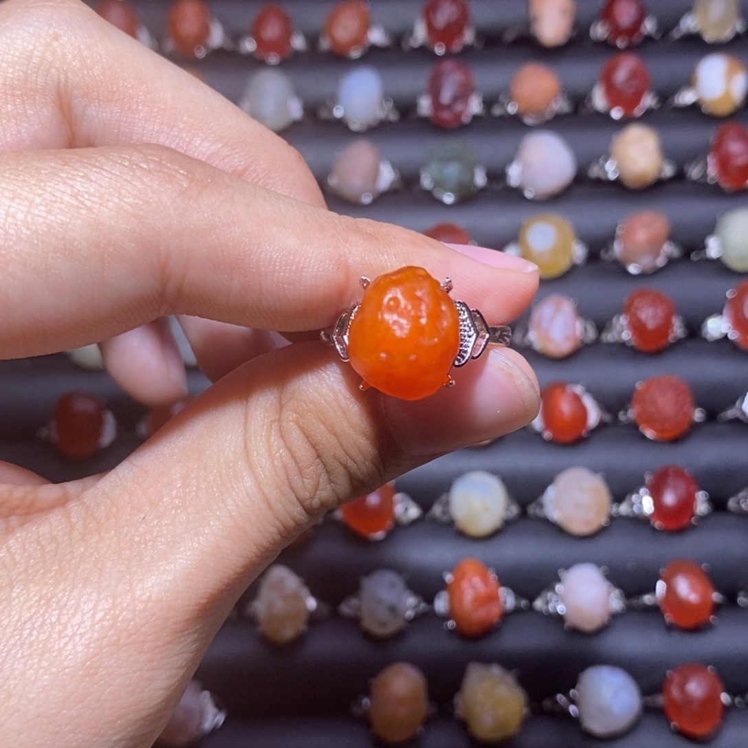 五****玛瑙/玉髓合金手链