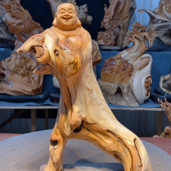 柏木（崖柏）根雕摆件