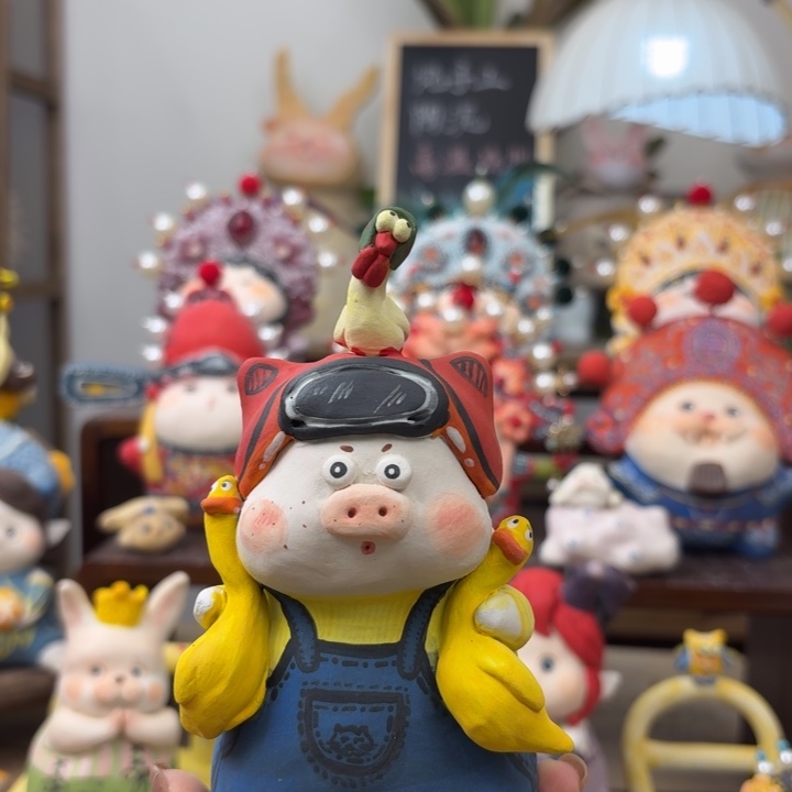 摆件陶手工陶艺摆件