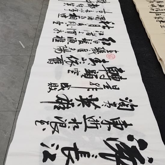 翰墨白武坤老师作品一副