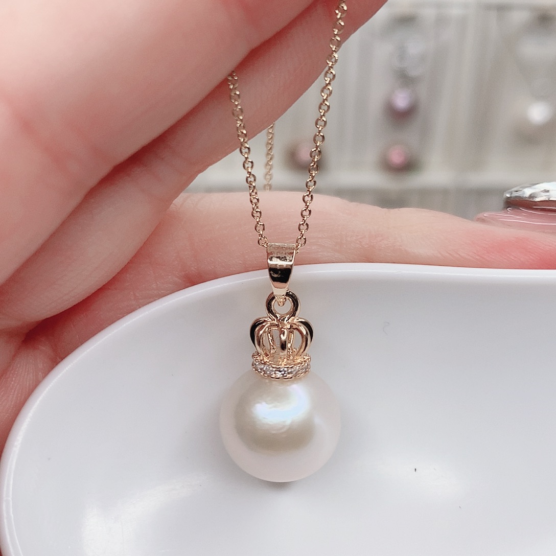 吊坠(赠链)淡水珍珠合金
