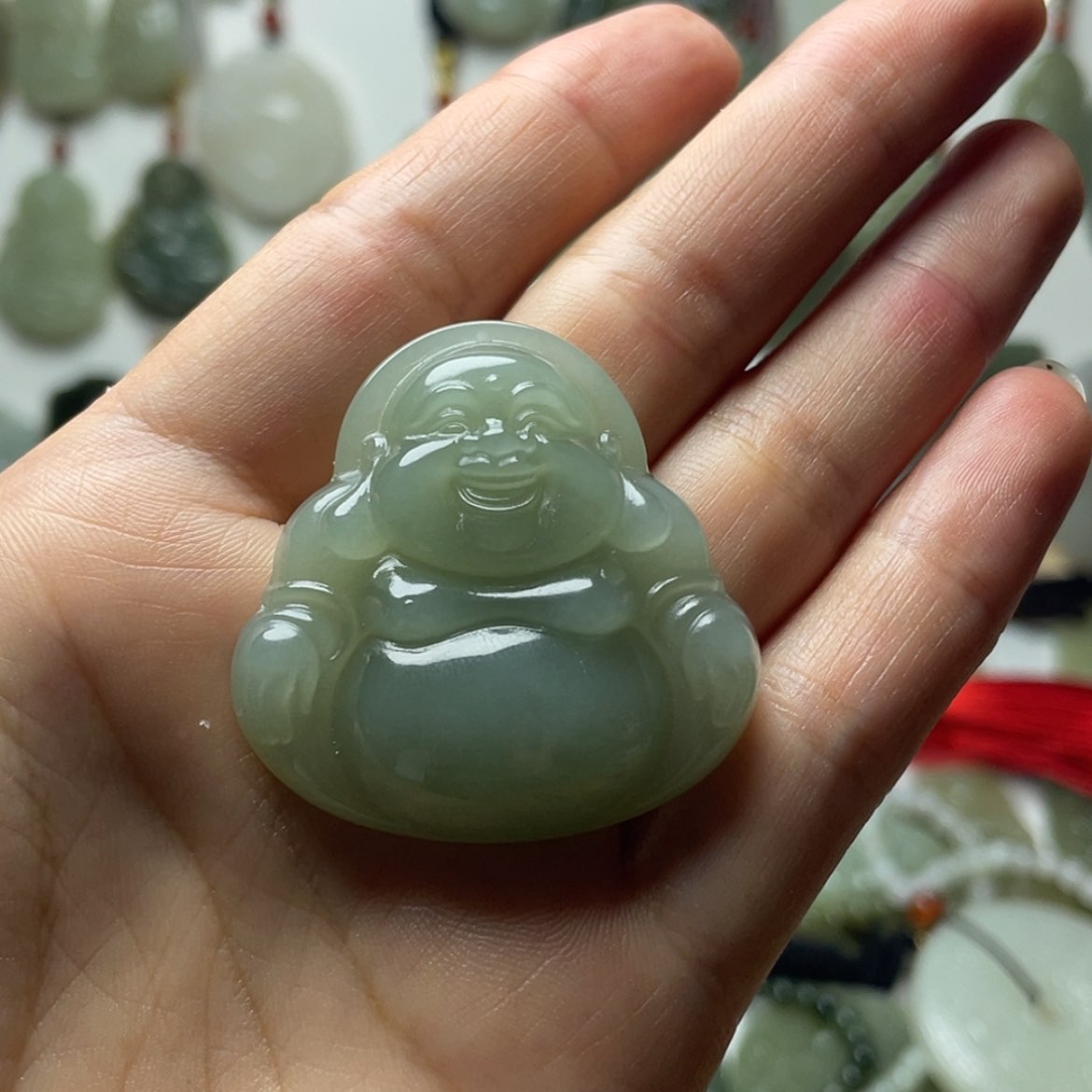 【闪购商品】和田玉未镶嵌颈饰白****t