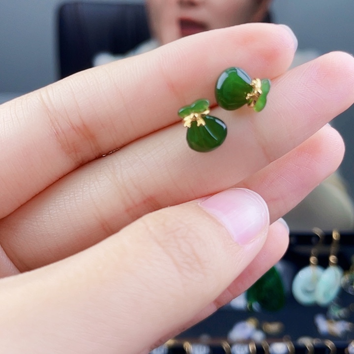 和田玉珠宝奇石银S925镶嵌