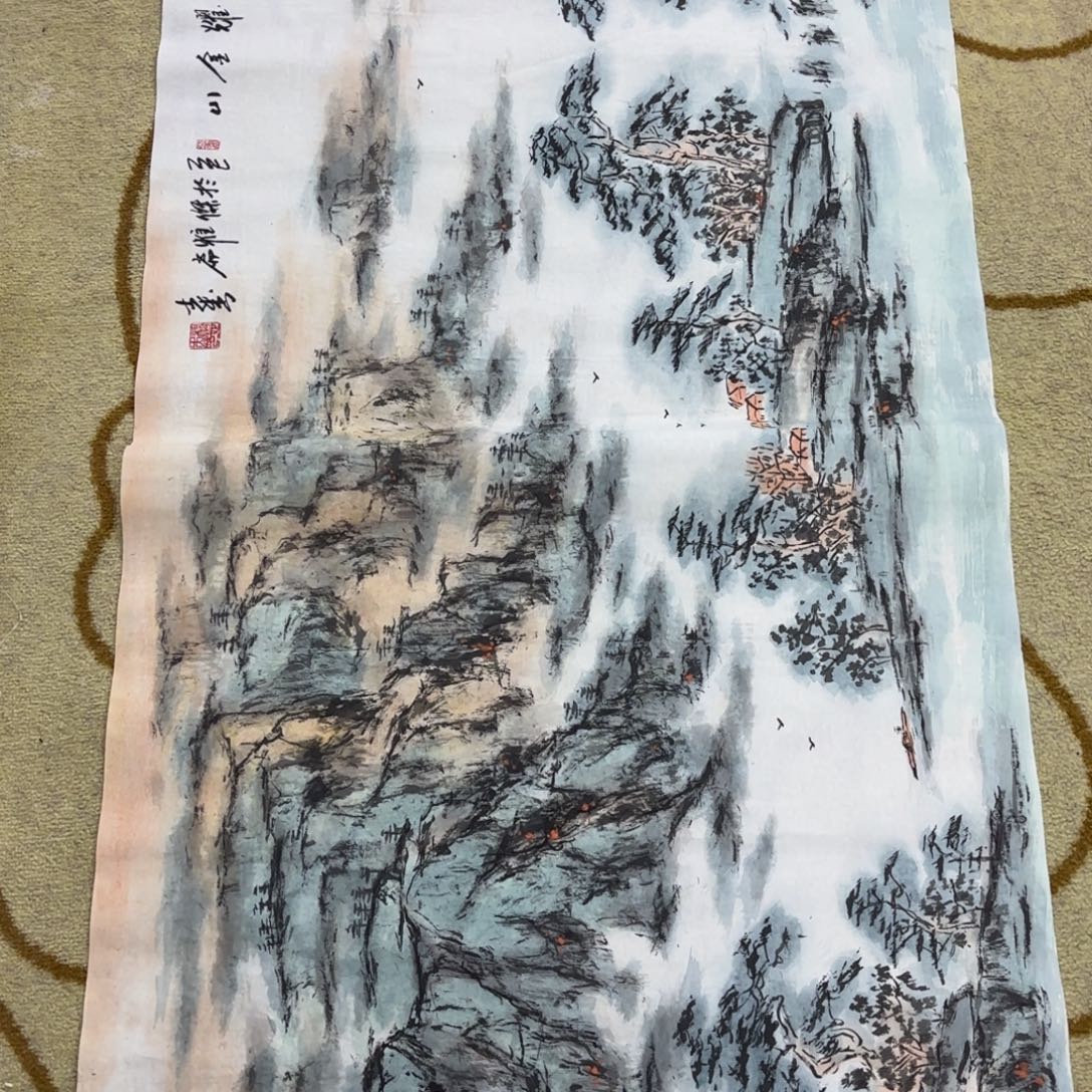 国画国画老师作品刘