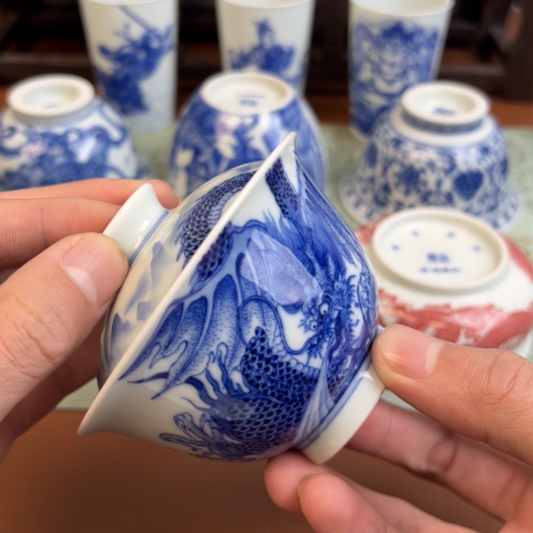 瓷片A****d景德镇瓷器手工手绘