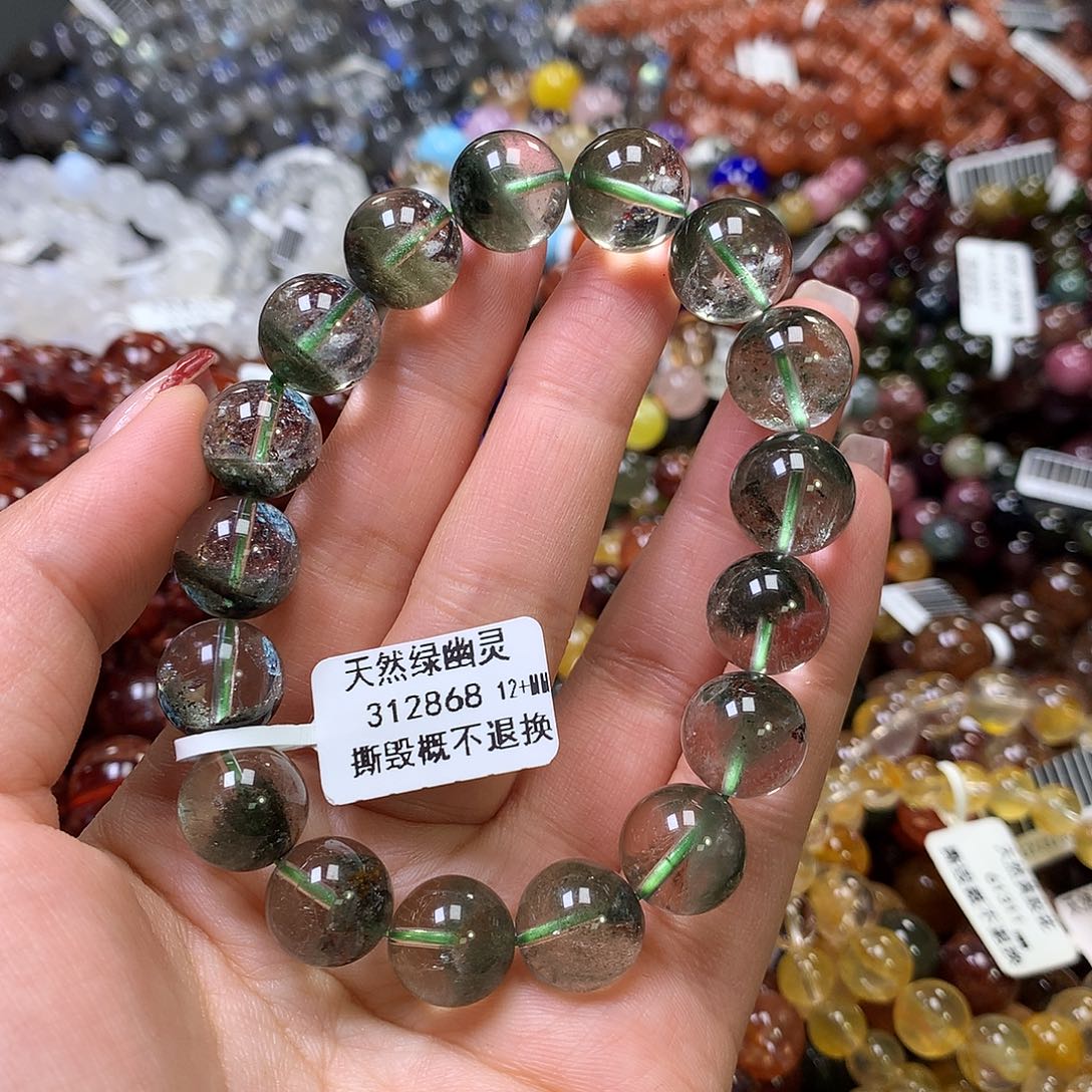 水晶手链未镶嵌，