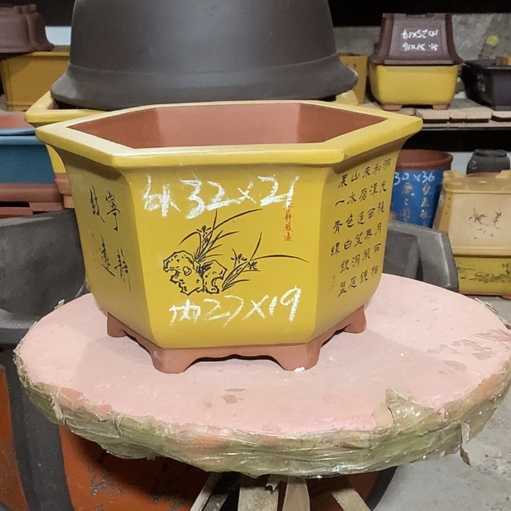 宜兴紫砂花盆花盆