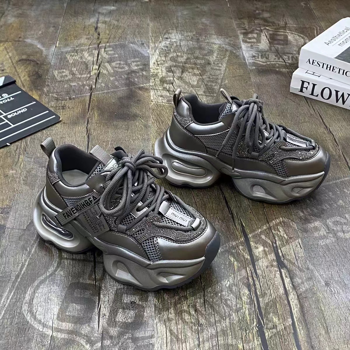 6957-A5-休闲鞋老爹鞋女