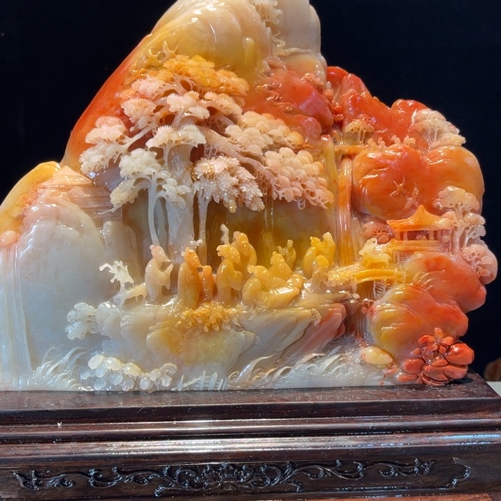 寿山石四**夏寿山石和石头