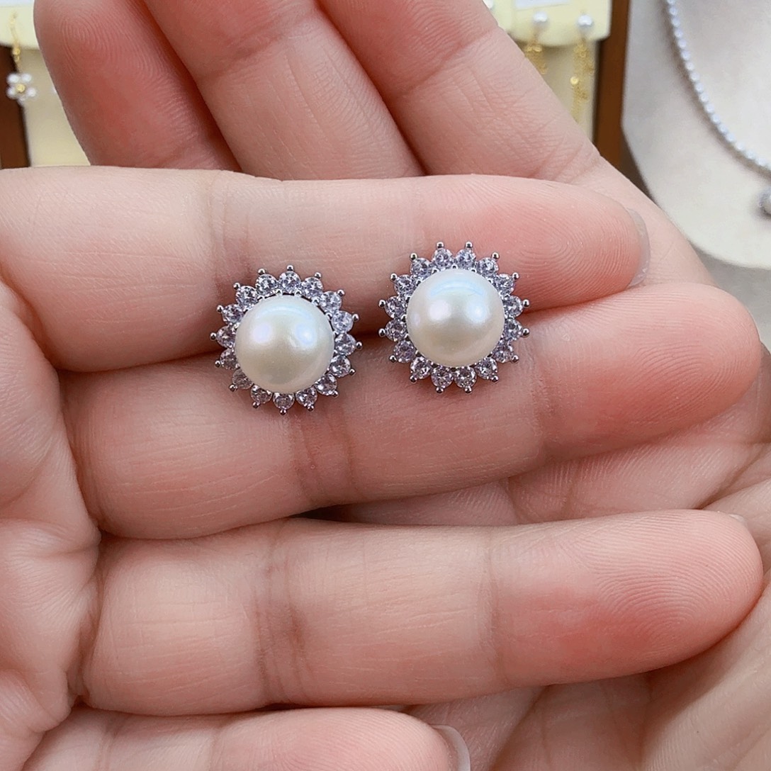 耳饰淡水珍珠未镶嵌