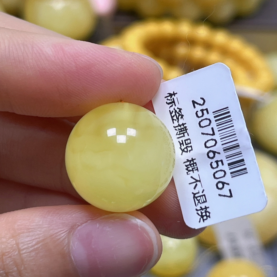 蜜之缘18.0mm.蜜之缘珠宝 天然琥珀蜜蜡