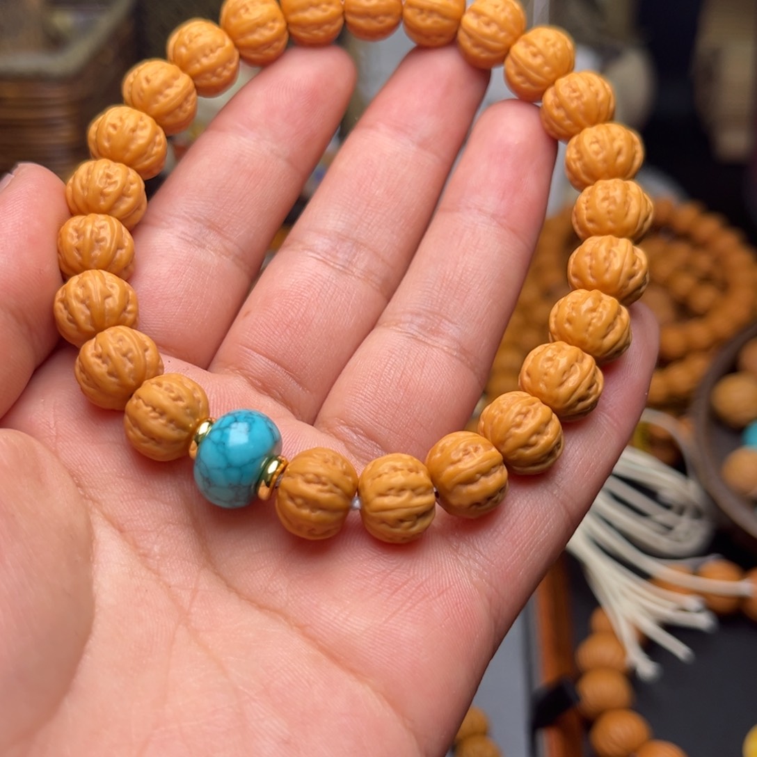 猴头核桃手串911八棱