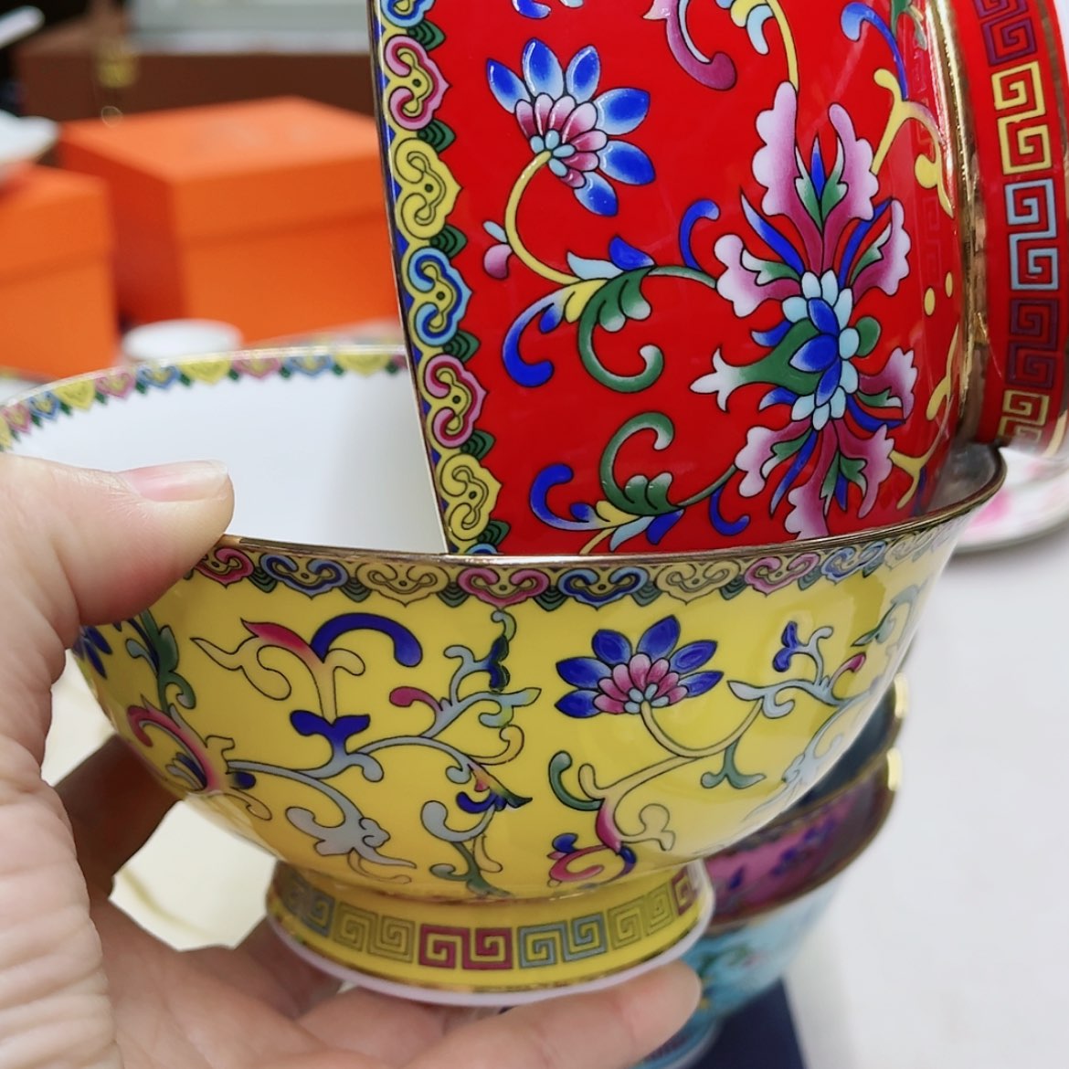 【闪购商品】珐琅6寸2个……………………