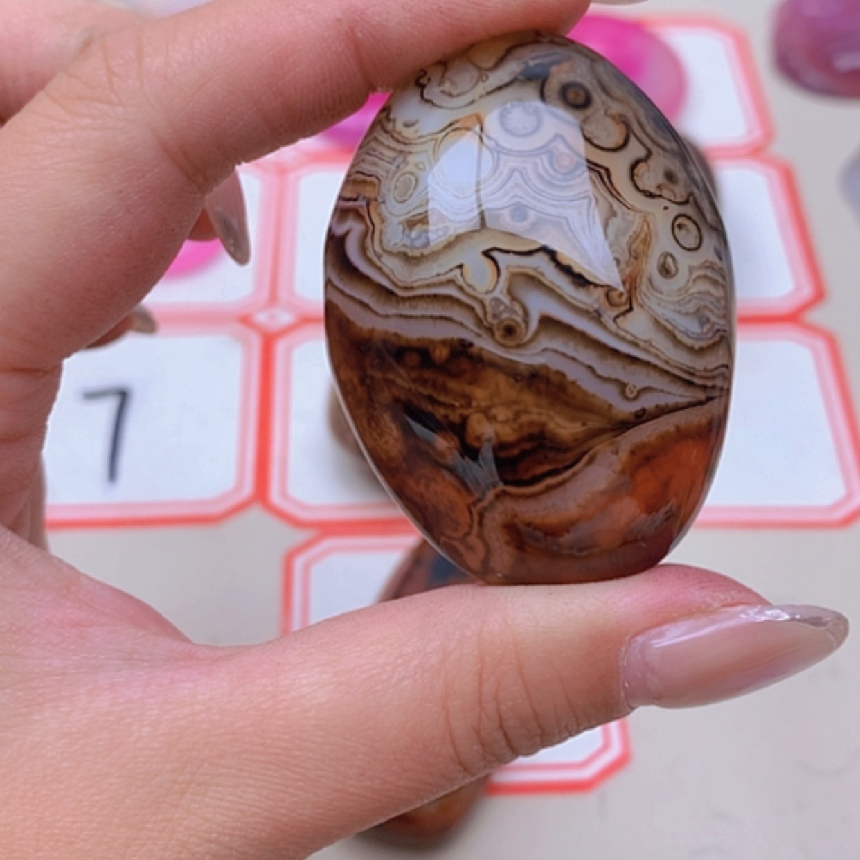 【闪购商品】未镶嵌玛瑙/玉髓珠宝半成品M**h