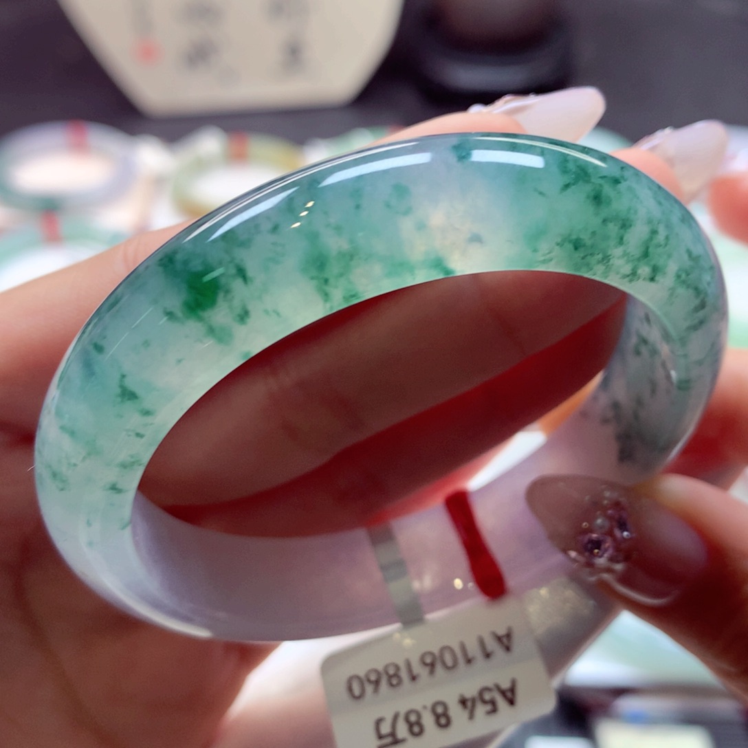 翡翠手镯未镶嵌13翡翠手镯99