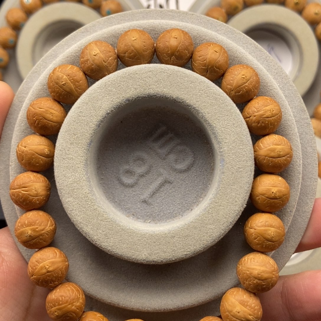 手串凤眼菩提11.5+新籽素