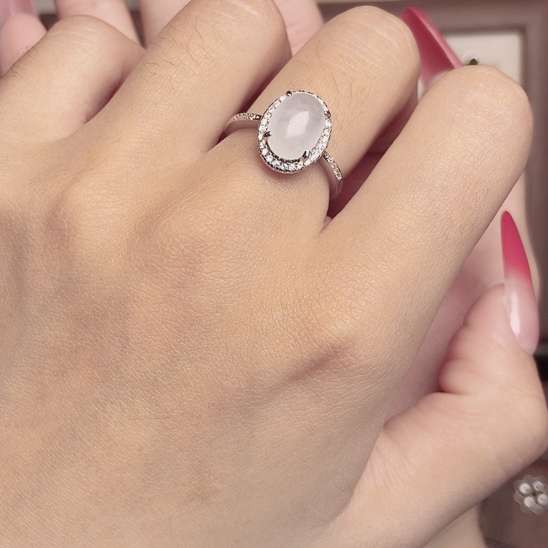 翡翠银S925镶嵌戒指11