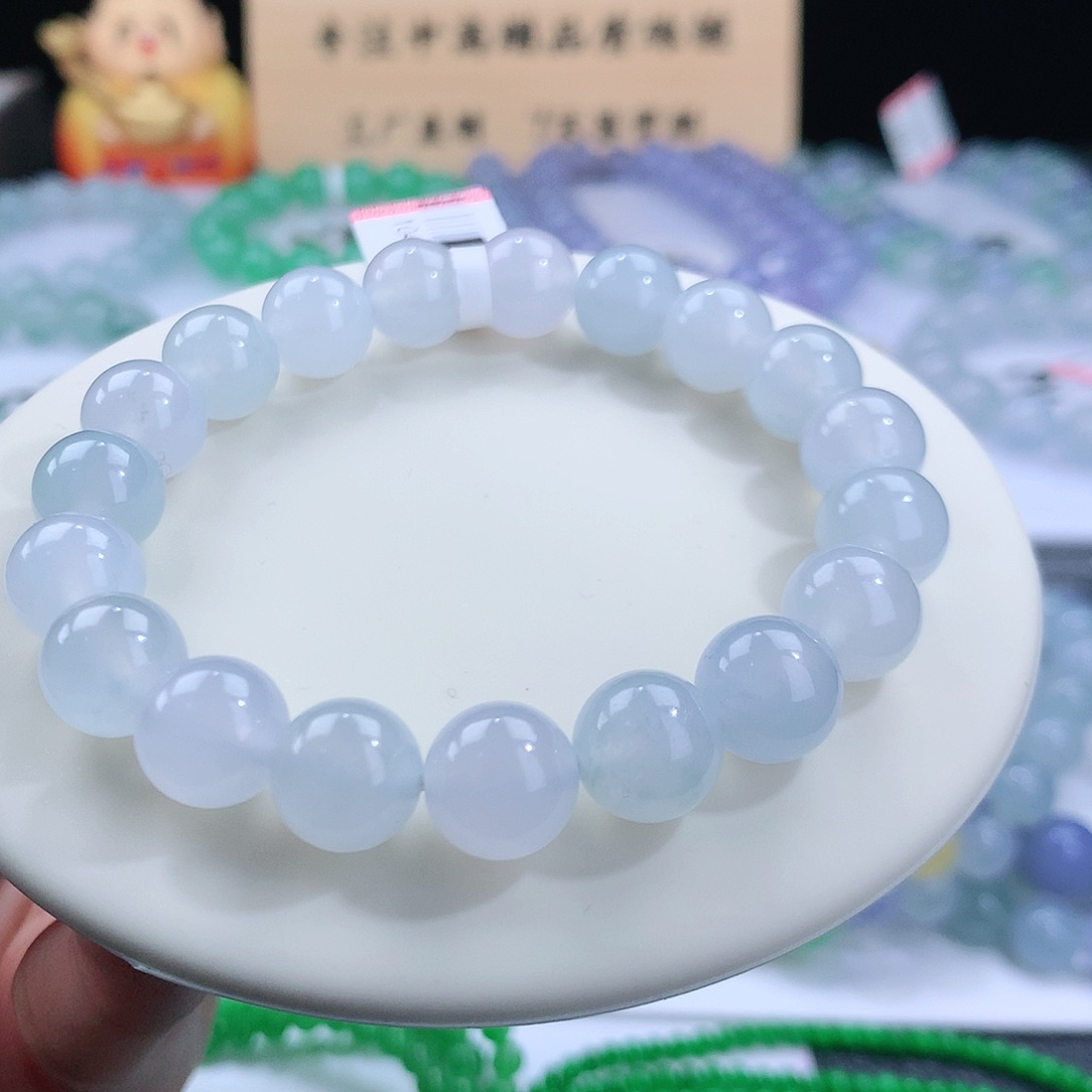 翡翠手链未镶嵌卡10