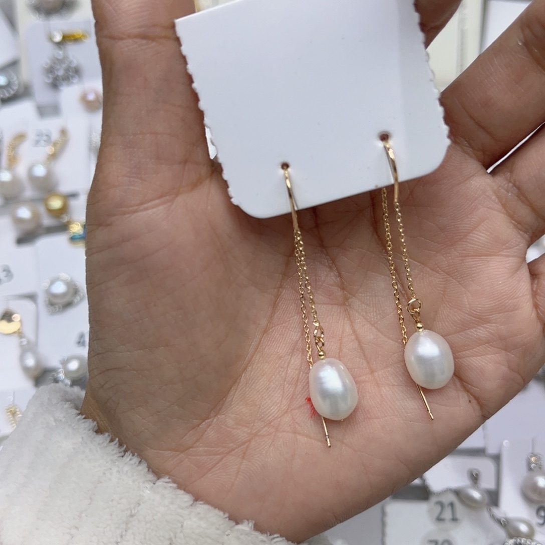 林***柳合金淡水珍珠戒指