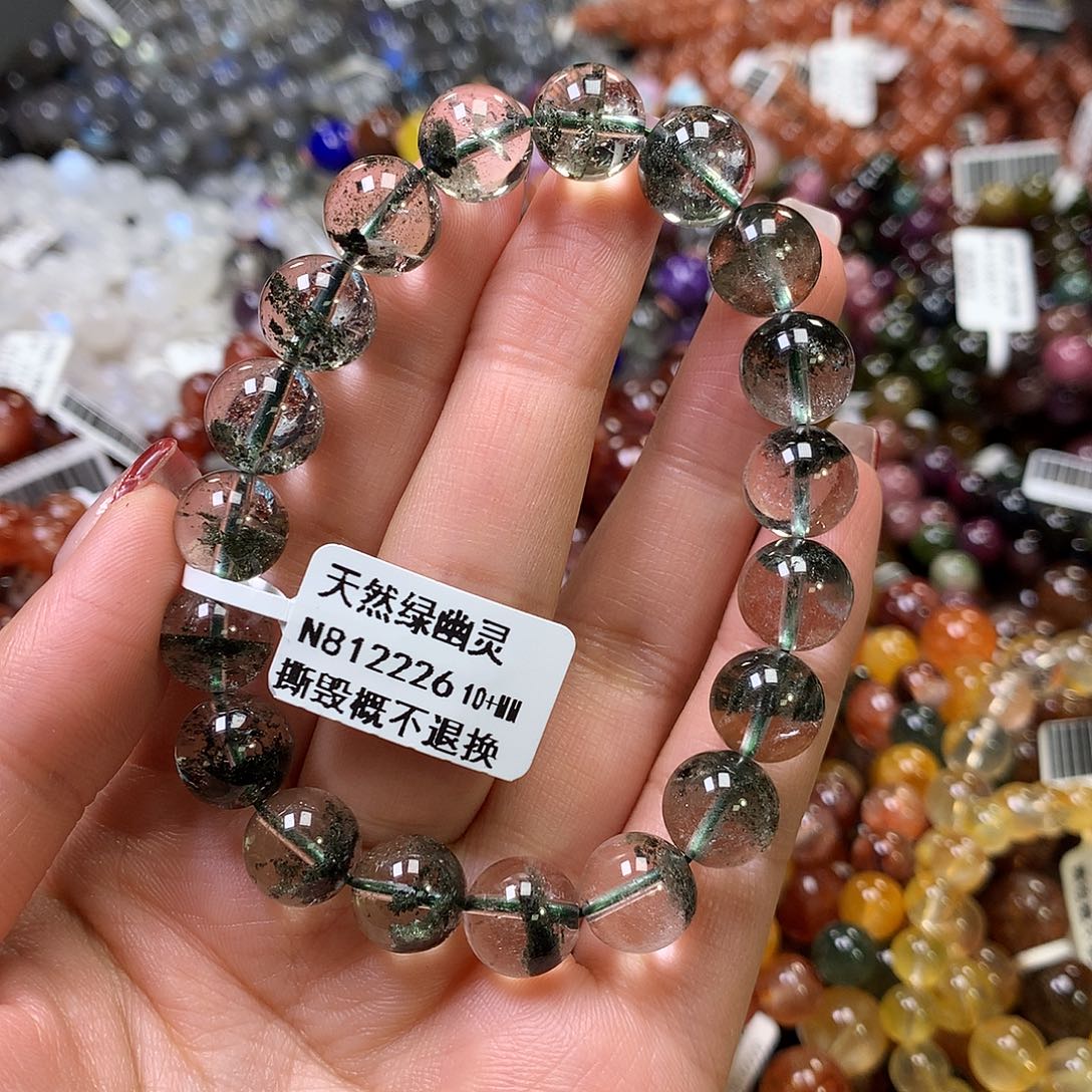 水晶手链未镶嵌，