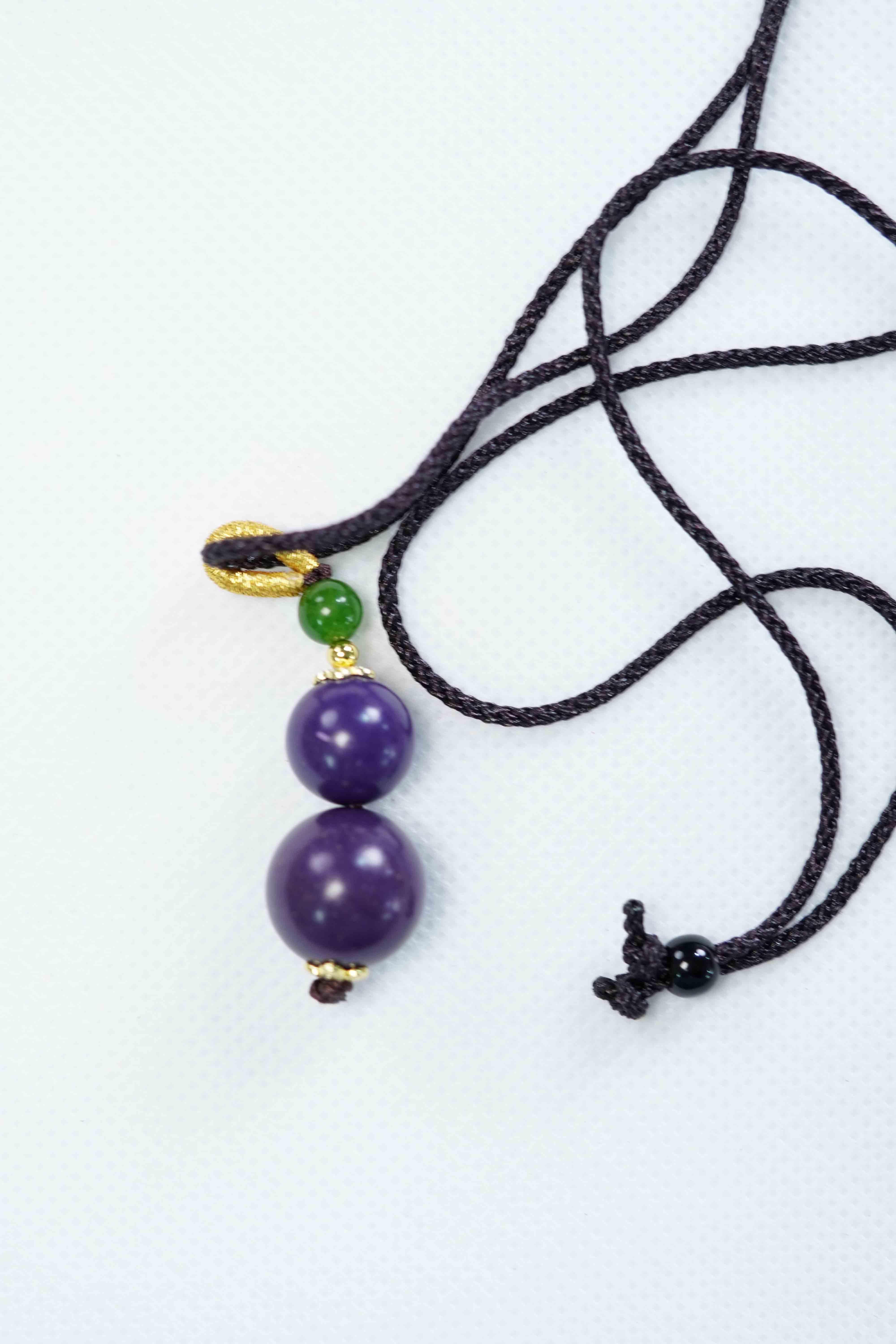 mysf—156鸢尾花葫芦吊坠12mm+15mm香珠