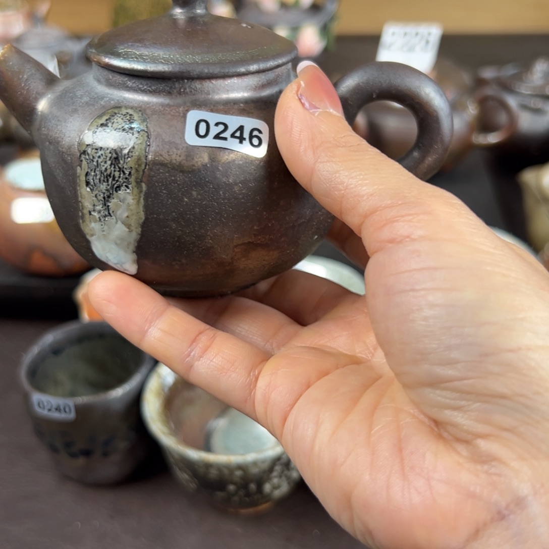杯景*柴烧茶器主人壶