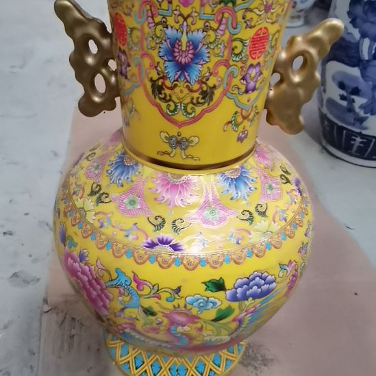 瓷片玩玩具熊猫谷发