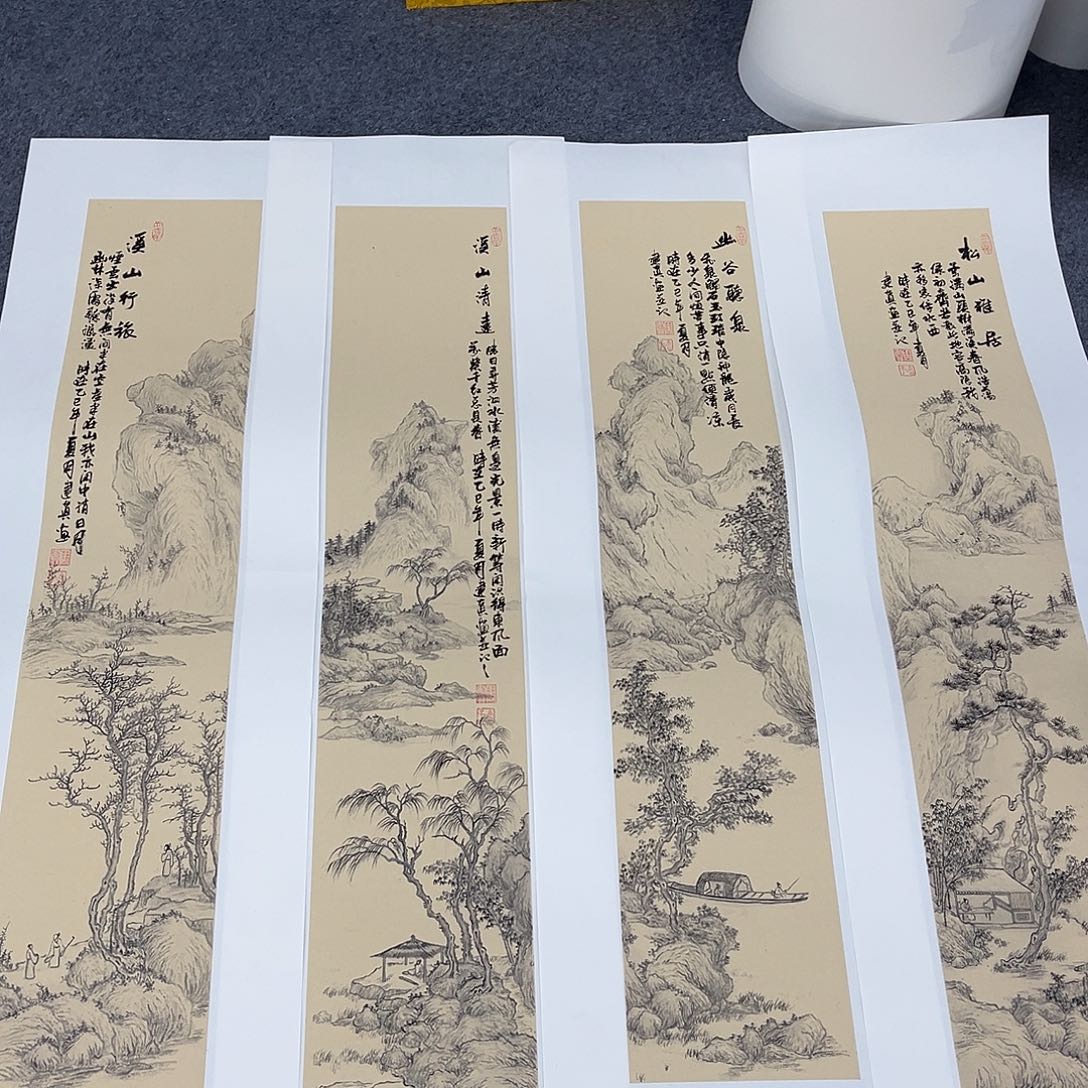 国画纯手绘作品欣赏