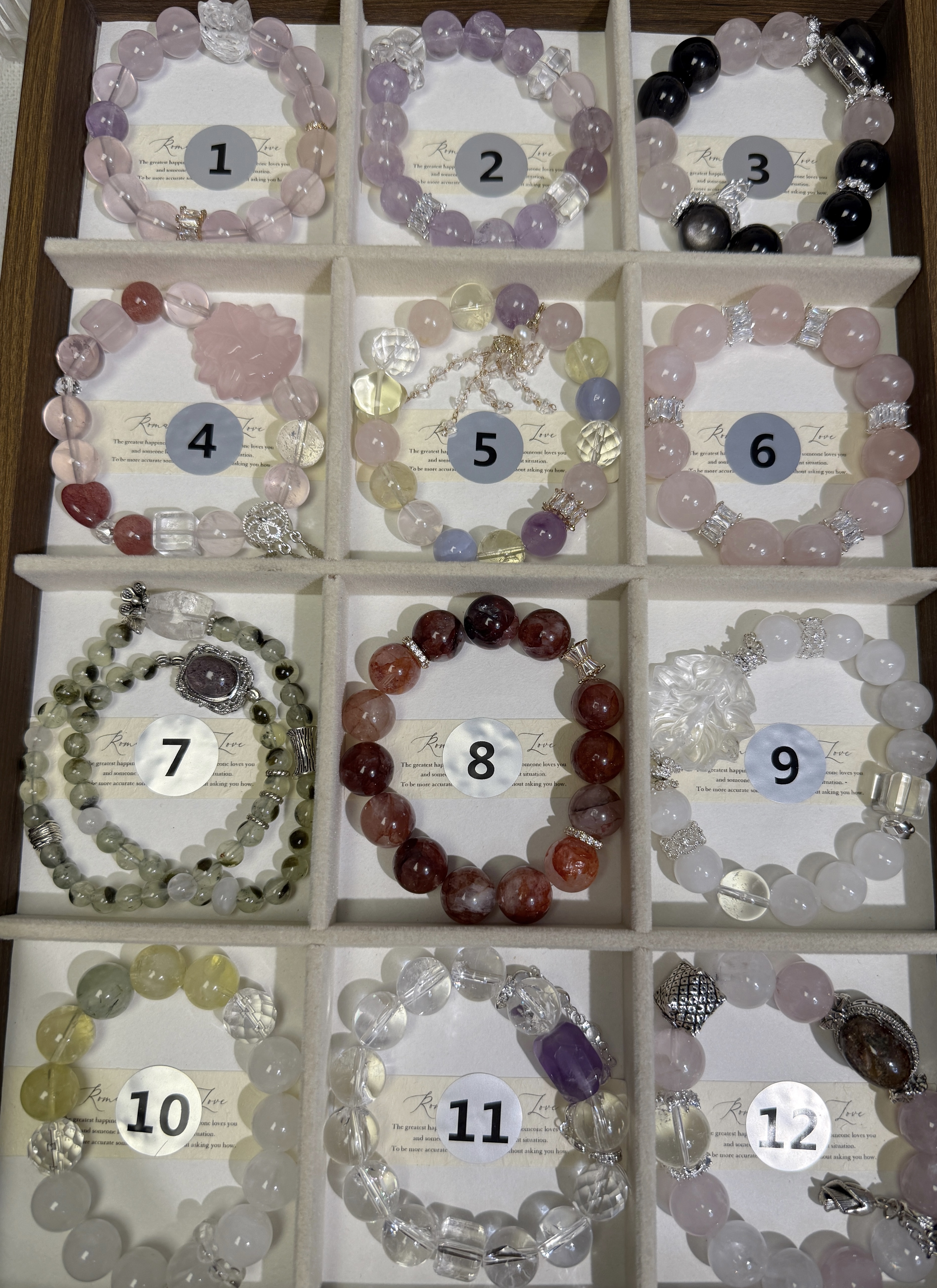 天然水晶设计款手串 孤品 发一（NO退NO换）