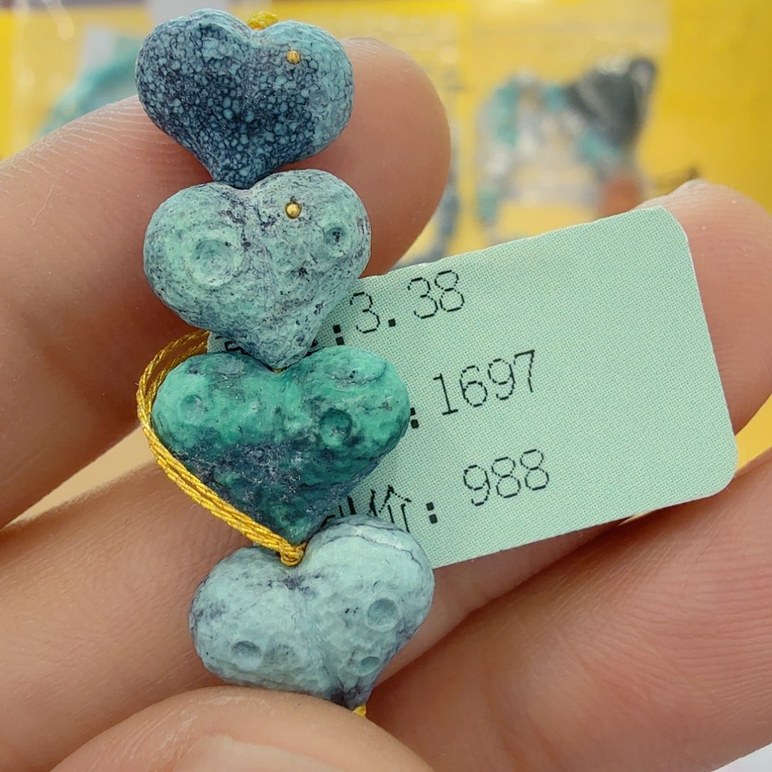 绿松石未镶嵌配饰