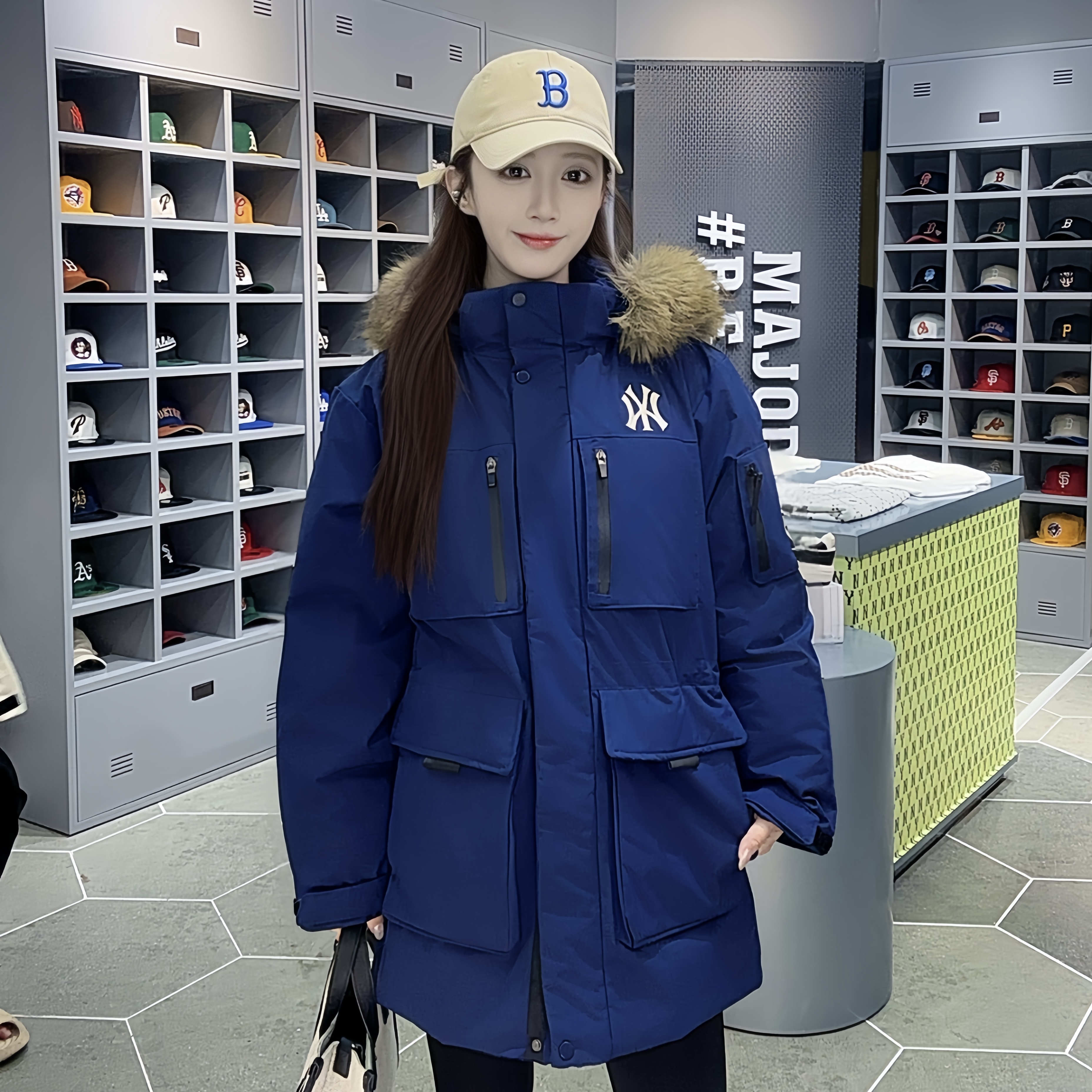 CLNKEL派克棉服男女同款时尚休闲百搭外套215 嘉玲