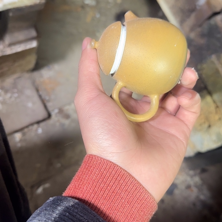 紫砂茶壶坭兴陶柴烧