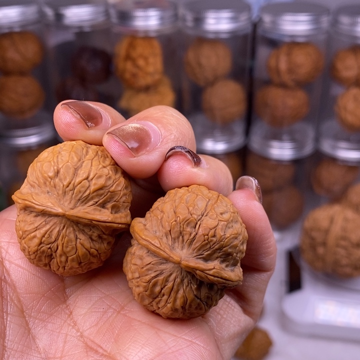 文玩核桃把件小香妃元宝32尺