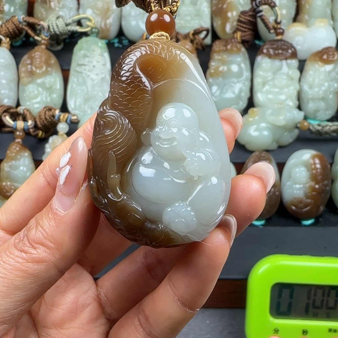 和田玉挂件未镶嵌