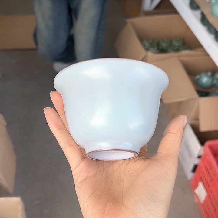 龙泉云间青瓷小米茶器