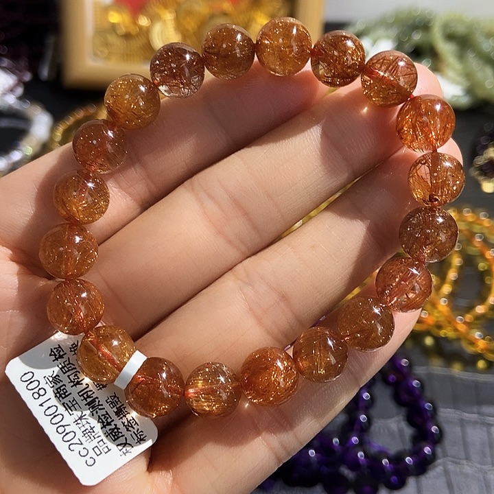 水晶手链未镶嵌红发9