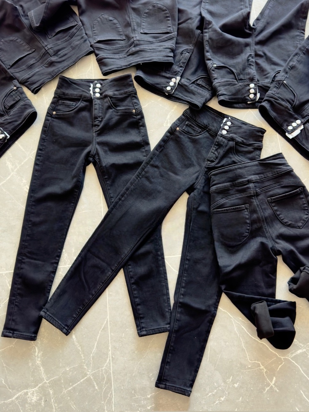 晶姐-6051欧货女装秋季简约韩版网红春秋洋气时尚百搭小脚裤