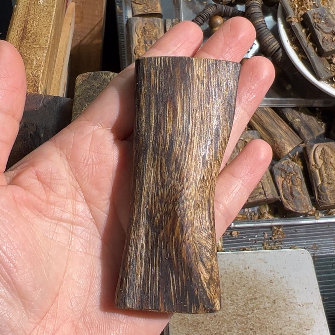 沉香吊坠白棋楠吊坠15.8克