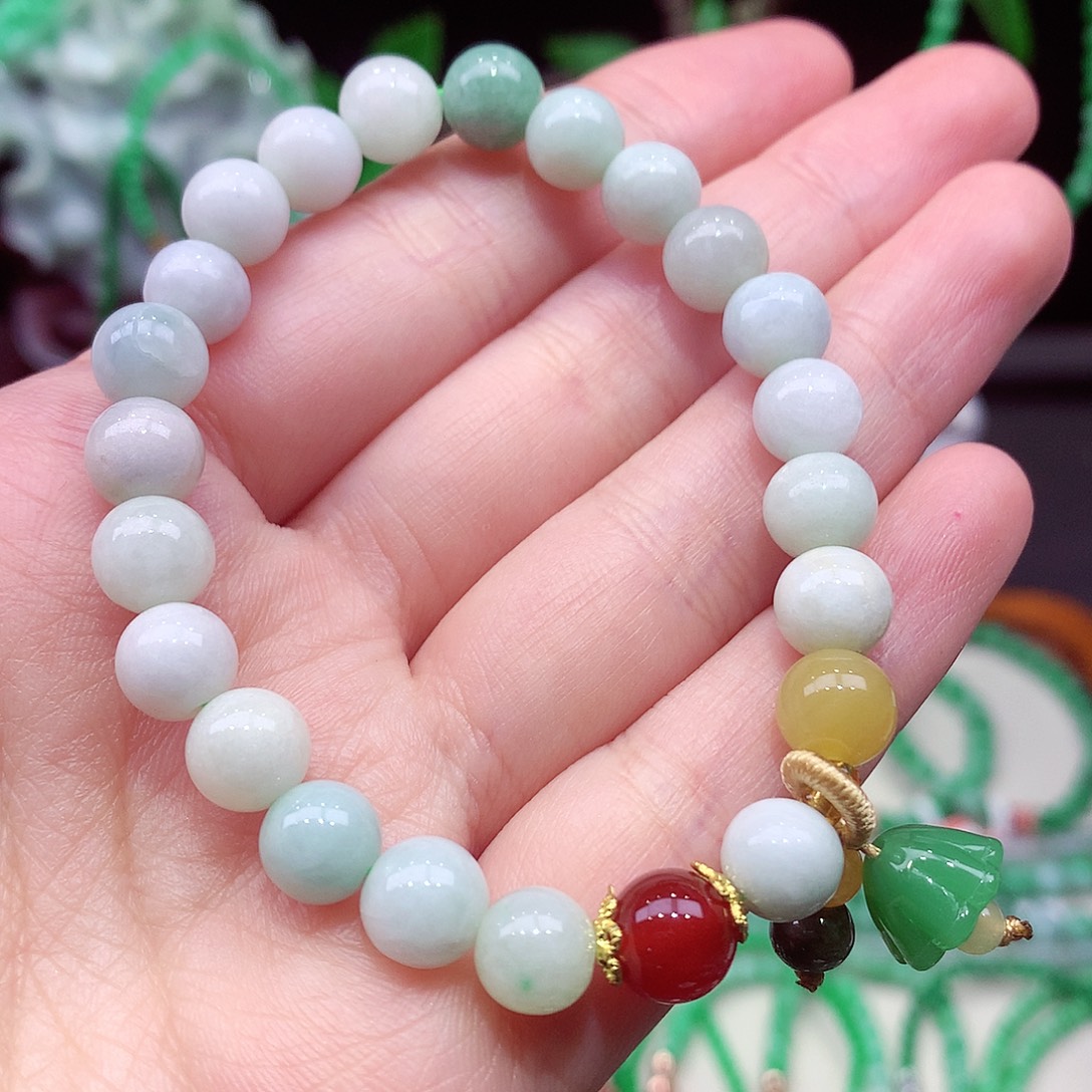 翡翠未镶嵌手链翡翠