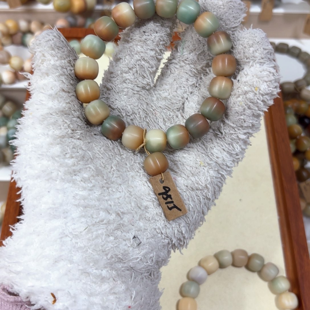 菩提根/象牙果吊坠9515卡12桶珠