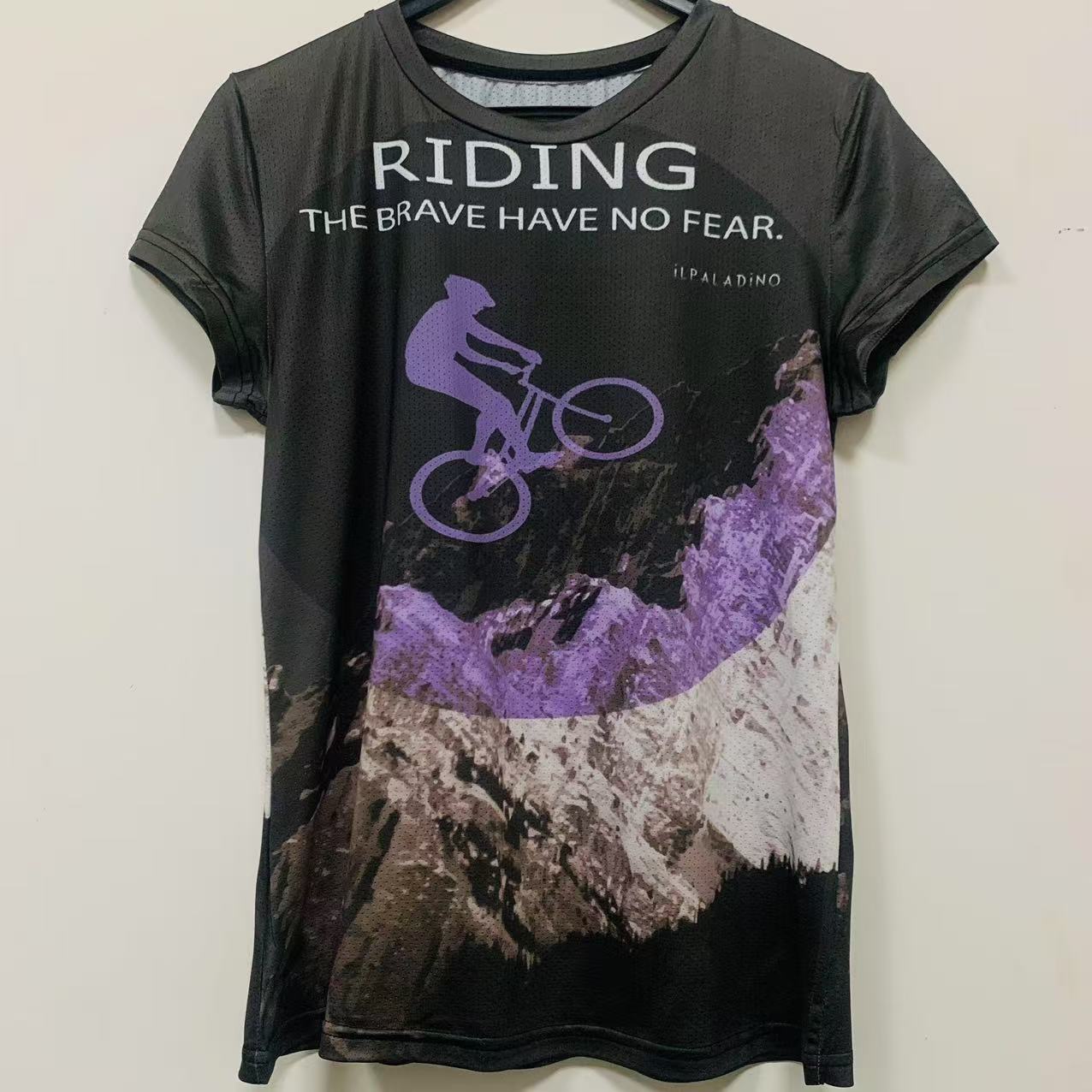 SQ 1108【攀爬山峰排汗短袖】凉感骑行自行车吸湿排汗运动内搭