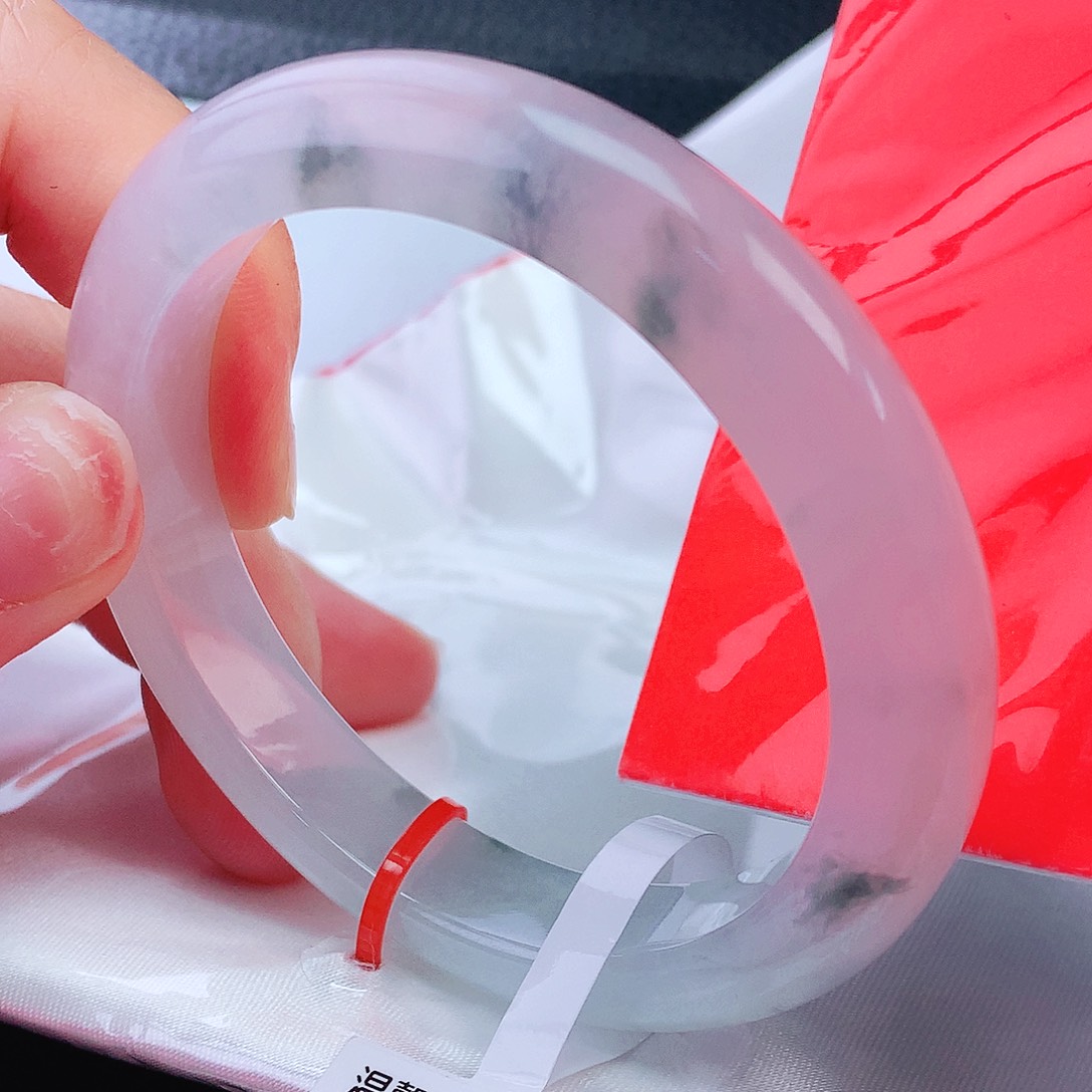 未镶嵌手镯翡翠54圈