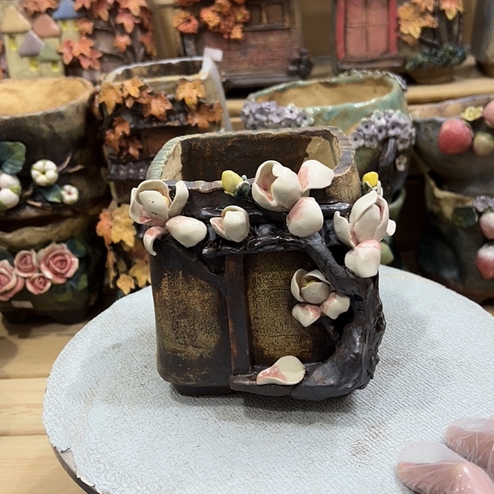 陶然多肉花盆百搭