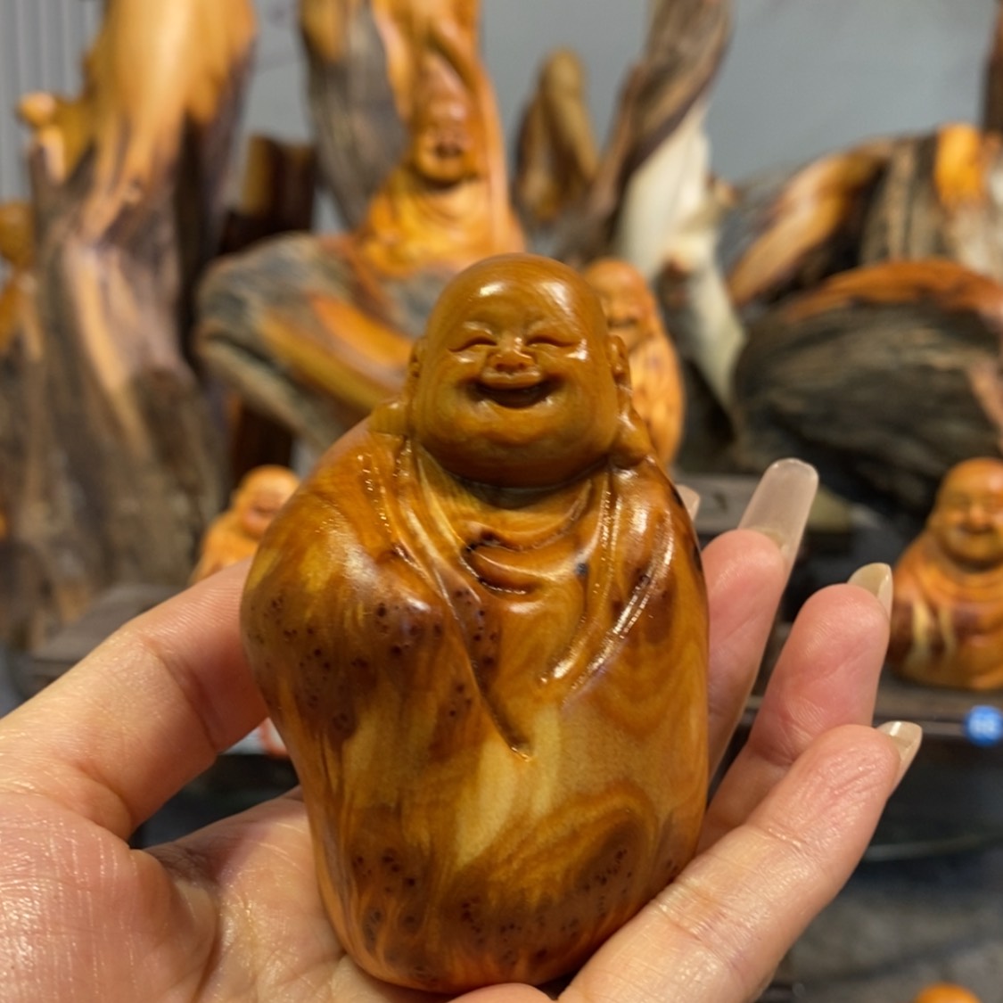 【闪购商品】柏木（崖柏）根雕木雕工艺品摆件创意