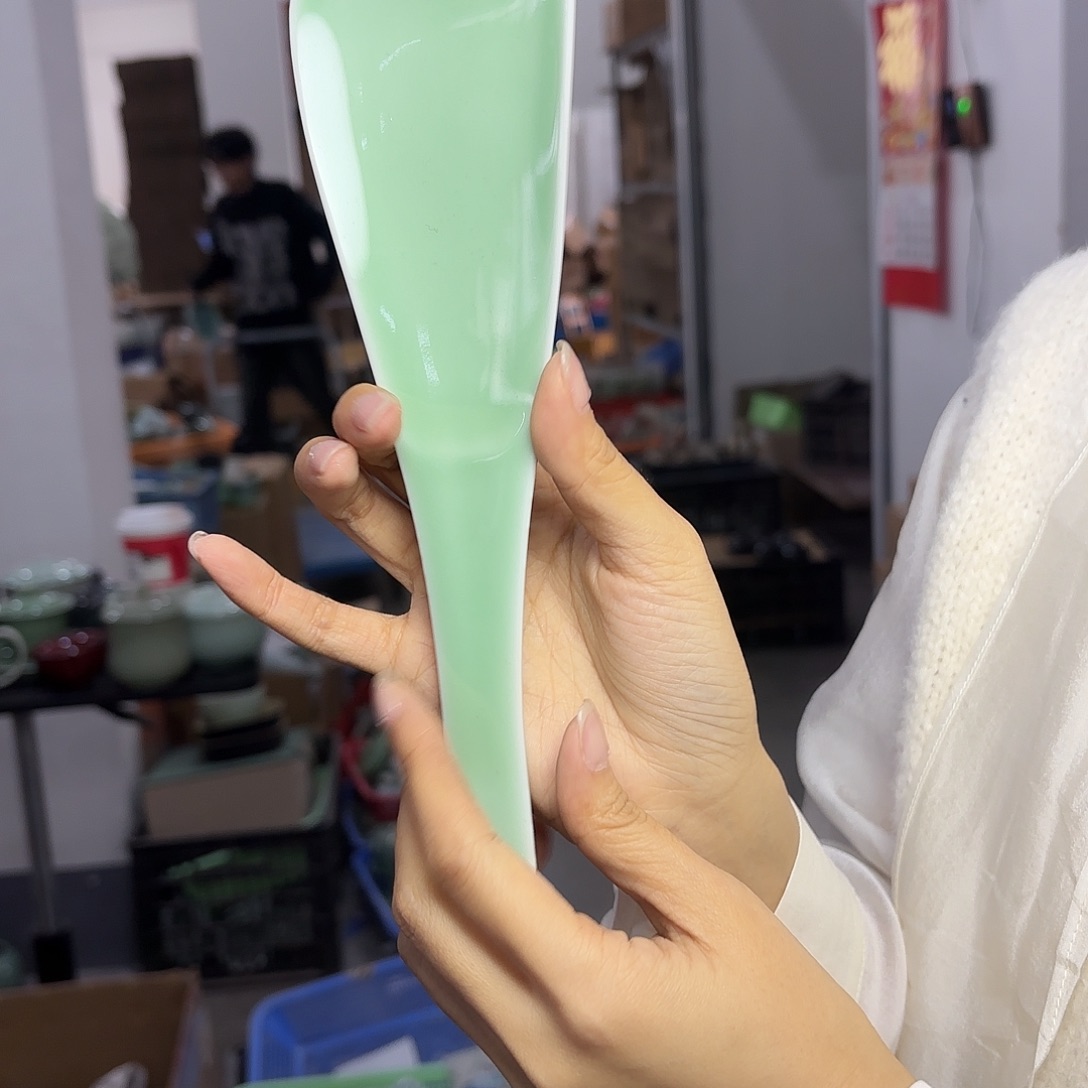 龙泉云间青瓷小米茶器