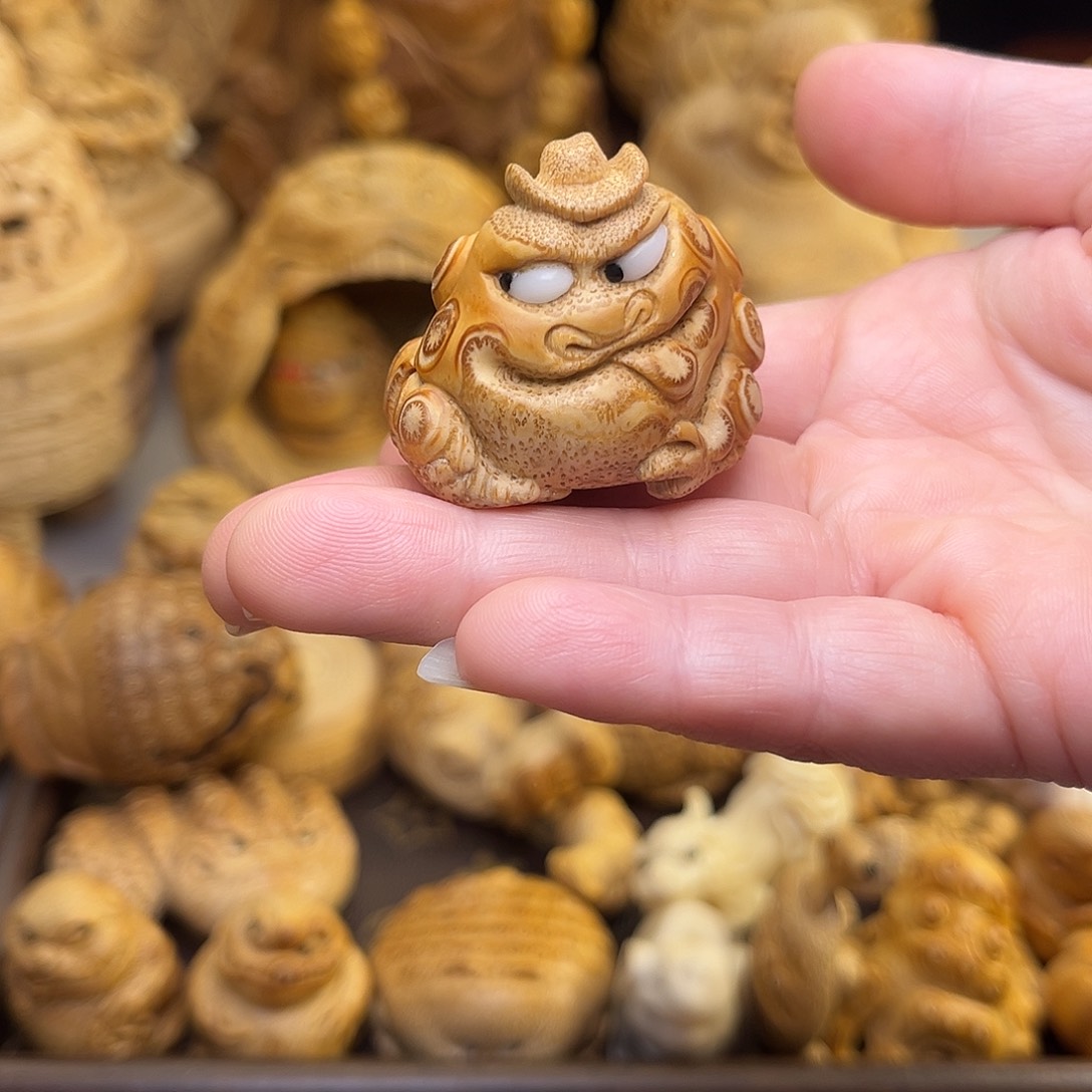 竹竹根的雕刻艺术