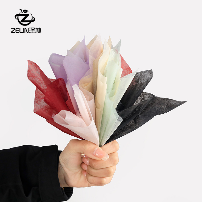 泽林多包装抽取式牛奶棉防水棉花糖棉纸花店常用花束内衬