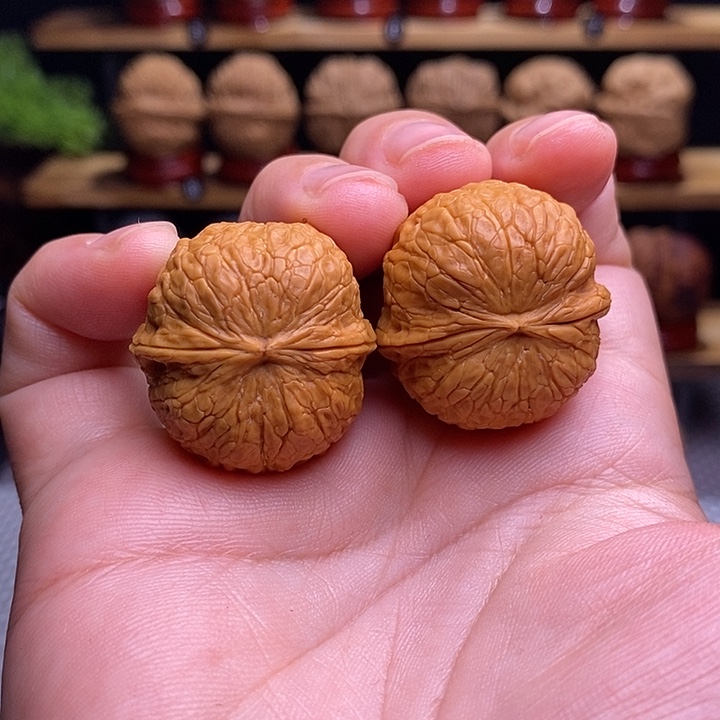 文玩核桃把件小金豆2号