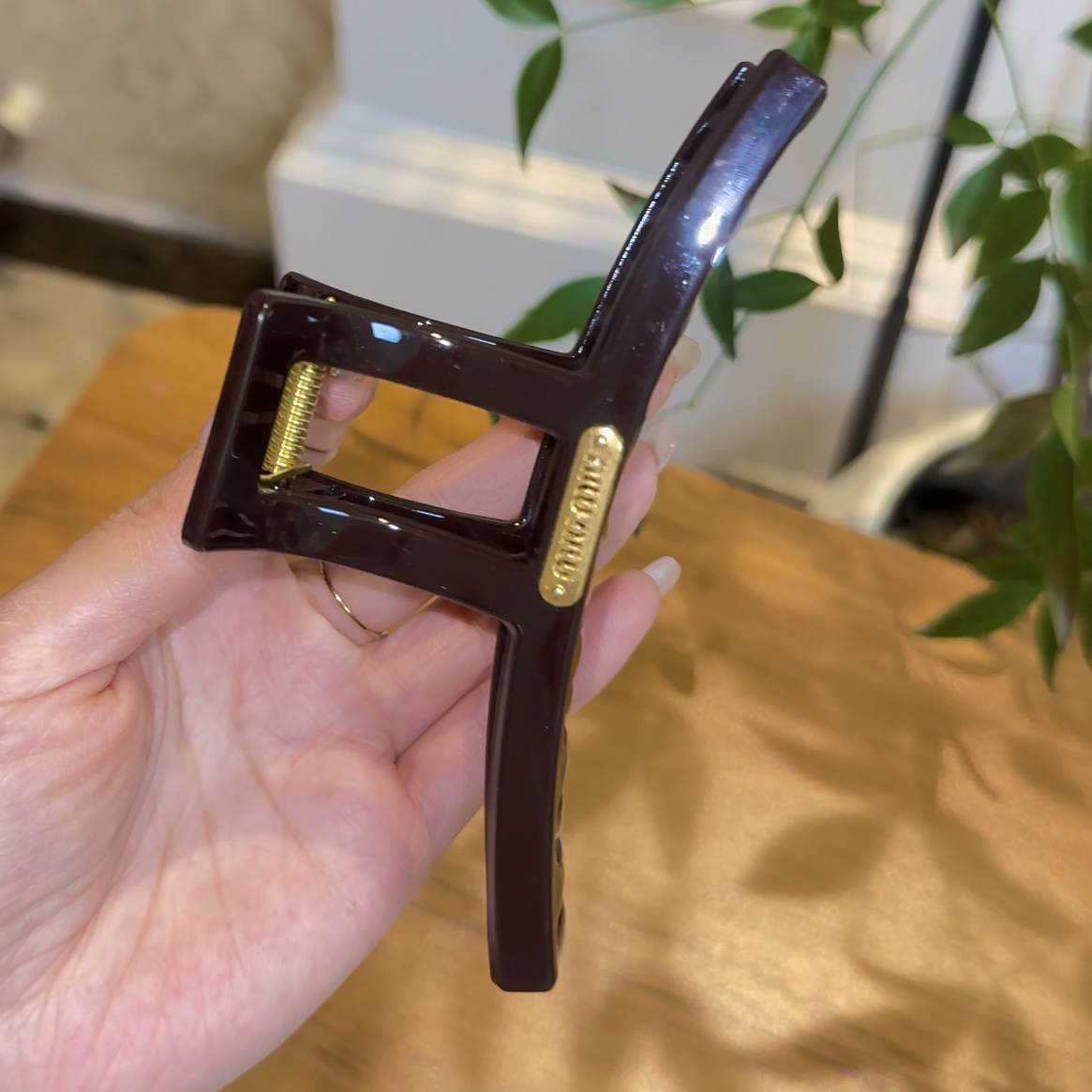 「唐舍庄园」复古宫廷高级感透明抓夹女日韩少女风后脑勺盘发发饰