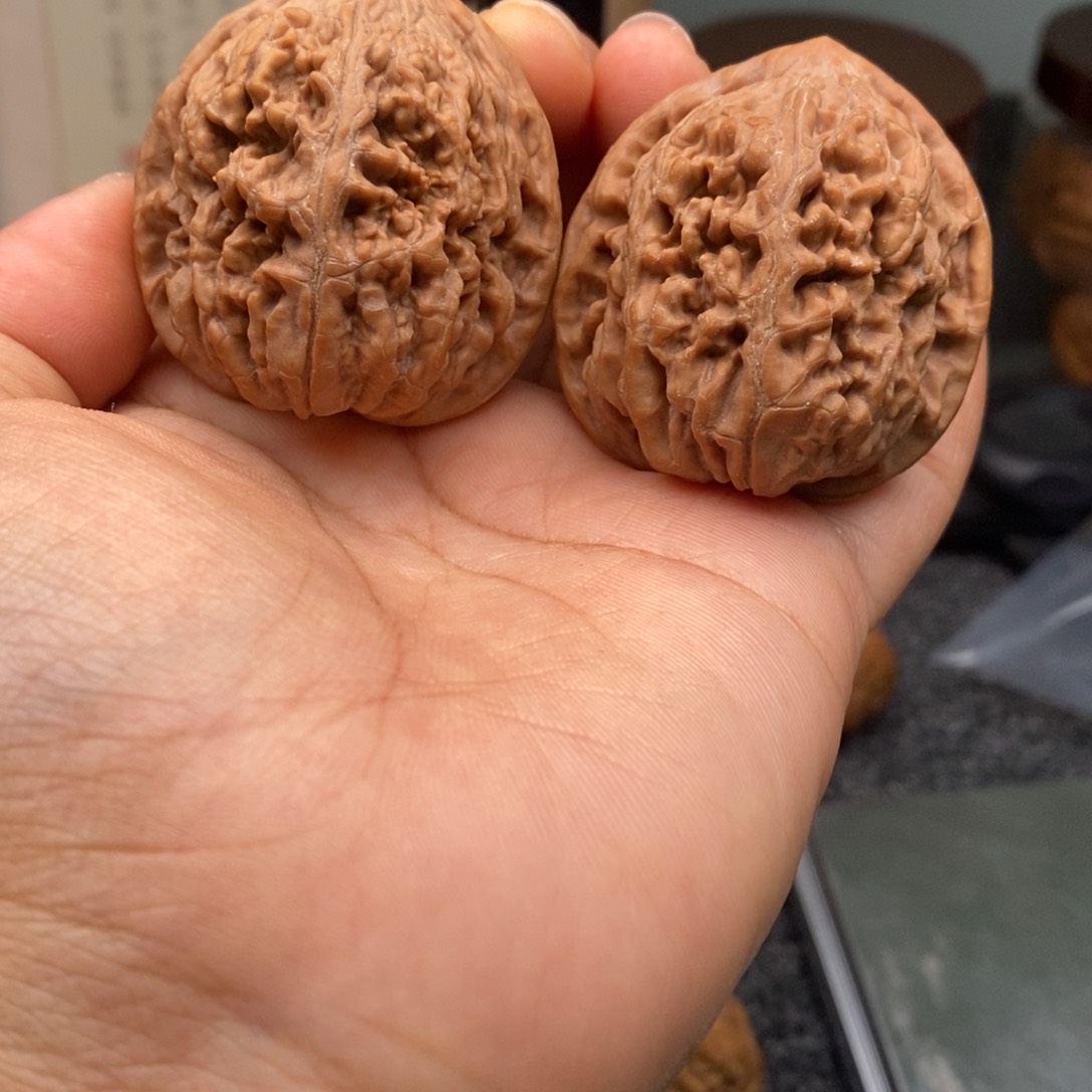 文玩核桃把件40凤凰台